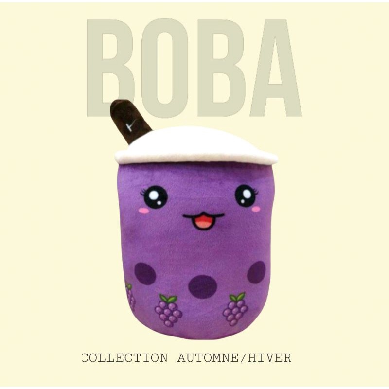 Boneka Boba Ungu Purple Lucu 35 Cm Label SNI