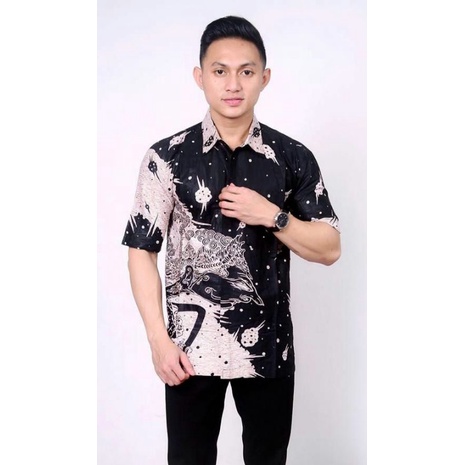 HEM, LENGAN PENDEK, BAJU BATIK, BATIK PEKALONGAN, ATASAN PRIA, SERAGAM BATIK #terbaru #top