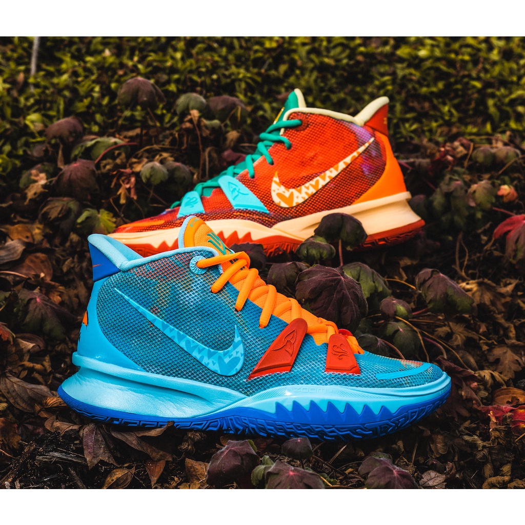 Sepatu Basket Nike Kyrie 7 - Mother Nature Fire & Ice