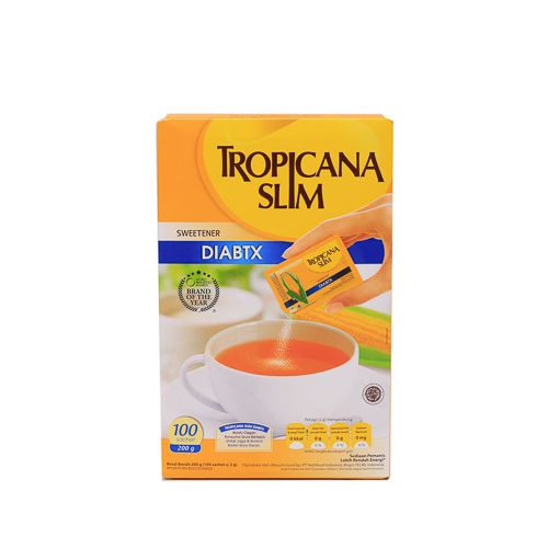 Tropicana Slim Sweetener DIABTX 100 Sachet