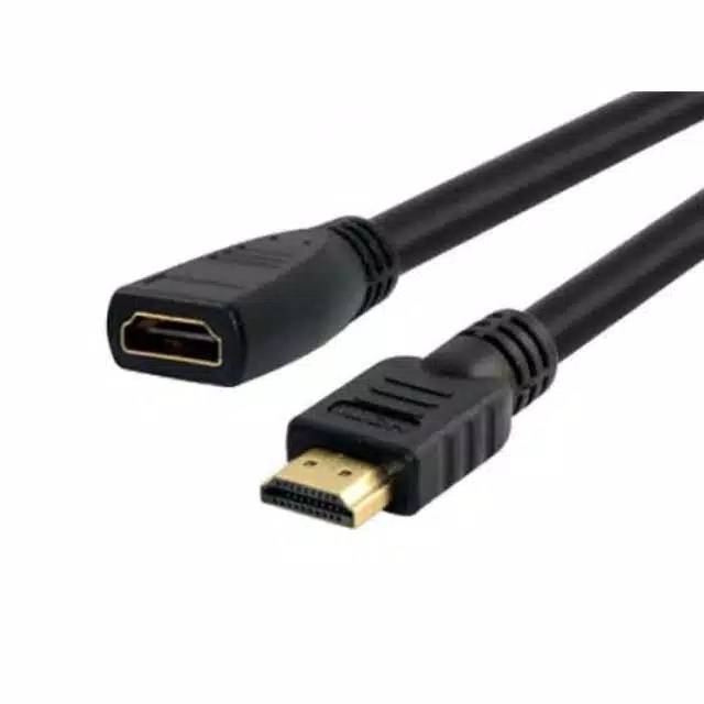 SAMBUNGAN KABEL HDMI EXTENSION MALE TO FEMALE 30CM