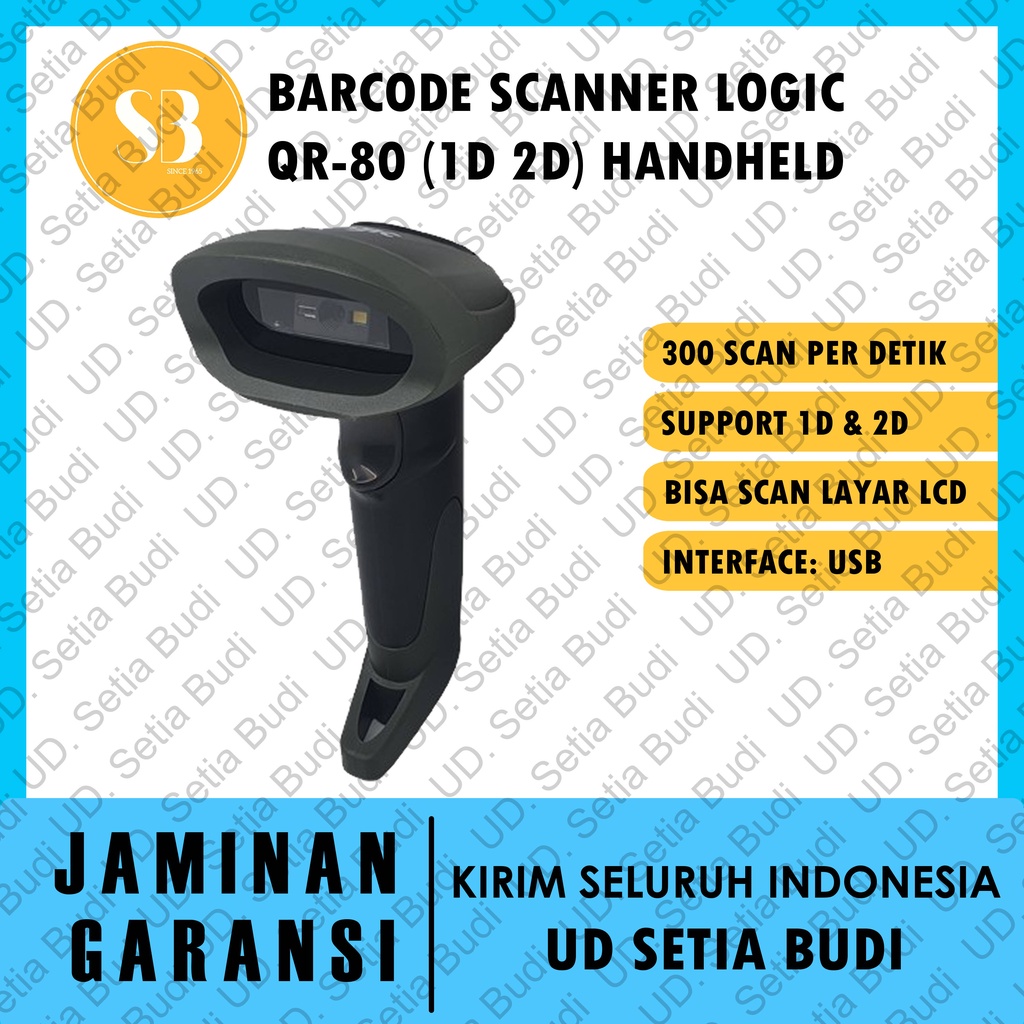 Barcode Scanner QR Code Logic QR 80 (1D 2D)