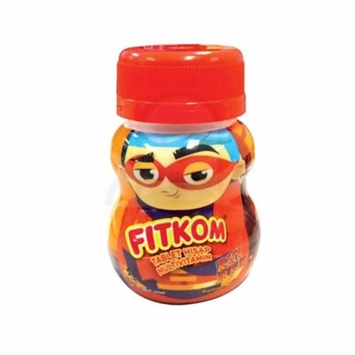 Fitkom Tablet Hisap Multivitamin anak || Fitkom || multivitamin anak || daya tahan tubuh anak || vitamin anak