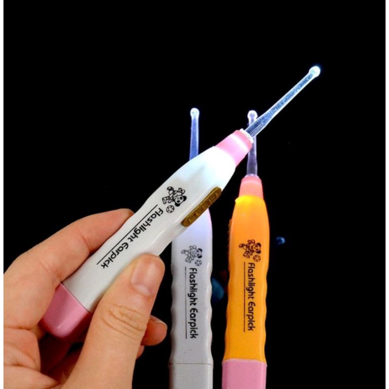 KOREK KUPING/TELINGA LAMPU LED