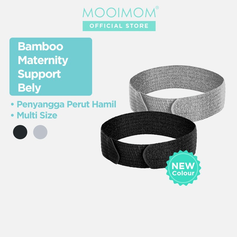 Mooimom Bamboo Maternity Support Belt | Sabuk Penyangga Perut Hamil