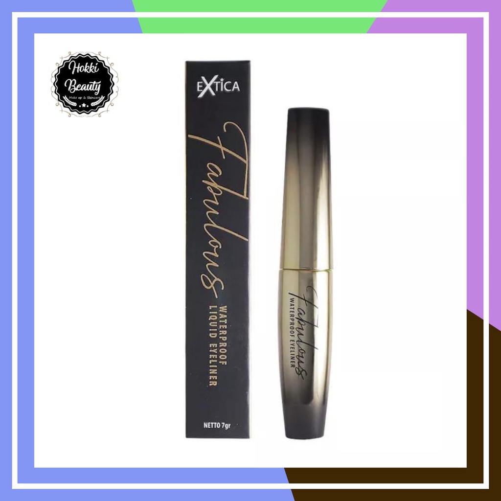 EXTICA STYLUS WATERPROOF LIQUID EYELINER 6 ML