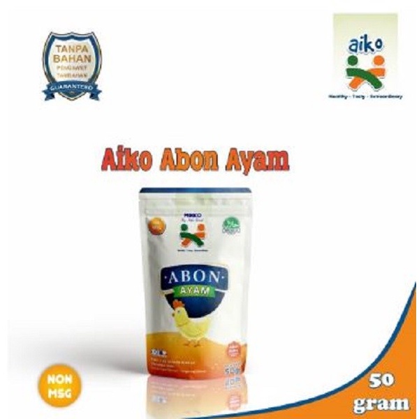 

vd201gf Aiko Abon Ayam Untuk Mpasi 50 Gr Halal, Non Msg Dscscv
