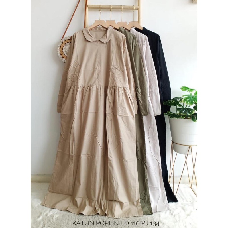 Dress Korea Katun Poplin