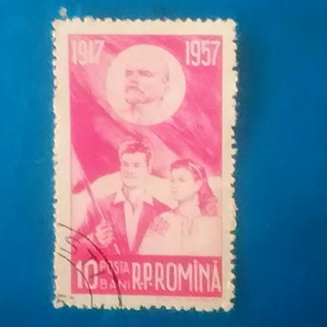 

Perangko Republica Populara Romina atau Rumania 1957