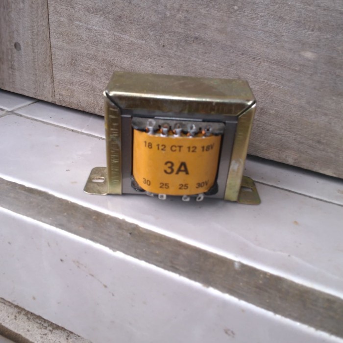 Trafo 3 Amper King model Ct