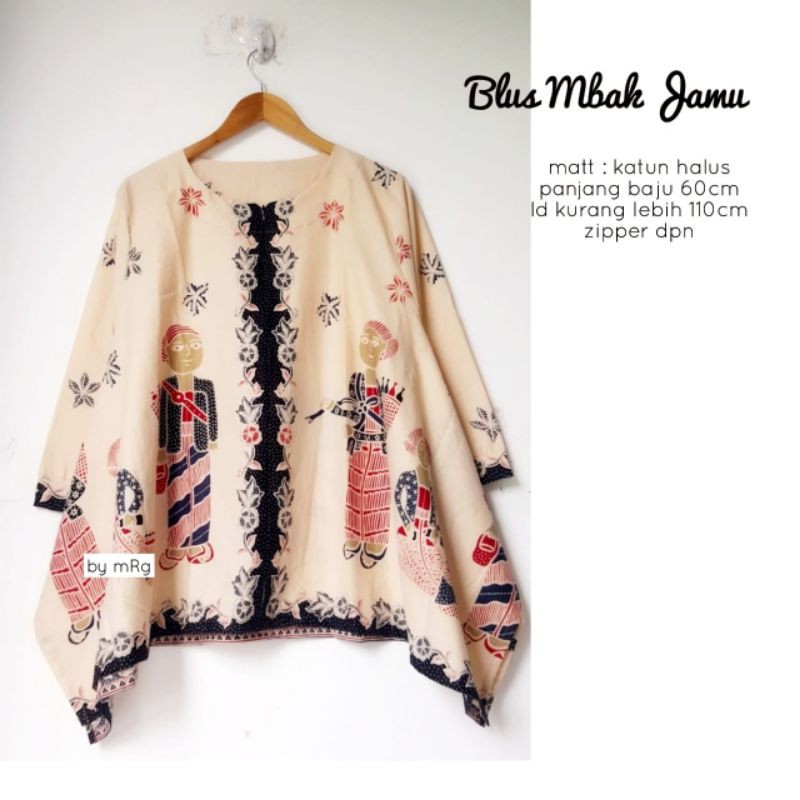 Termurah Blus Renata (jamu) Atasan Batik Katun Blus Blouse Batik Modern Seragam Batik Solo Batik Kerja XoDBkMHq8V9r3x