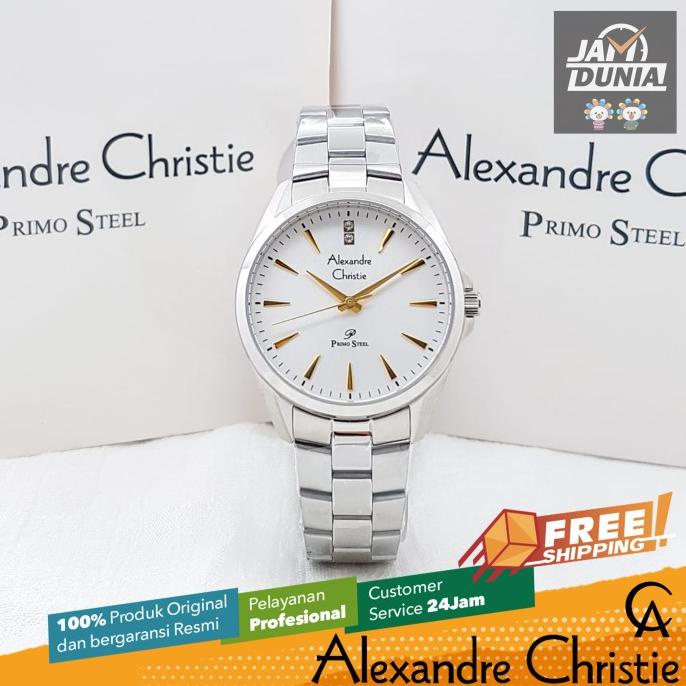 JAM TANGAN WANITA ALEXANDRE CHRISTIE ORIGINAL 1018 LH AC1018LHBSSSL TR barang ada