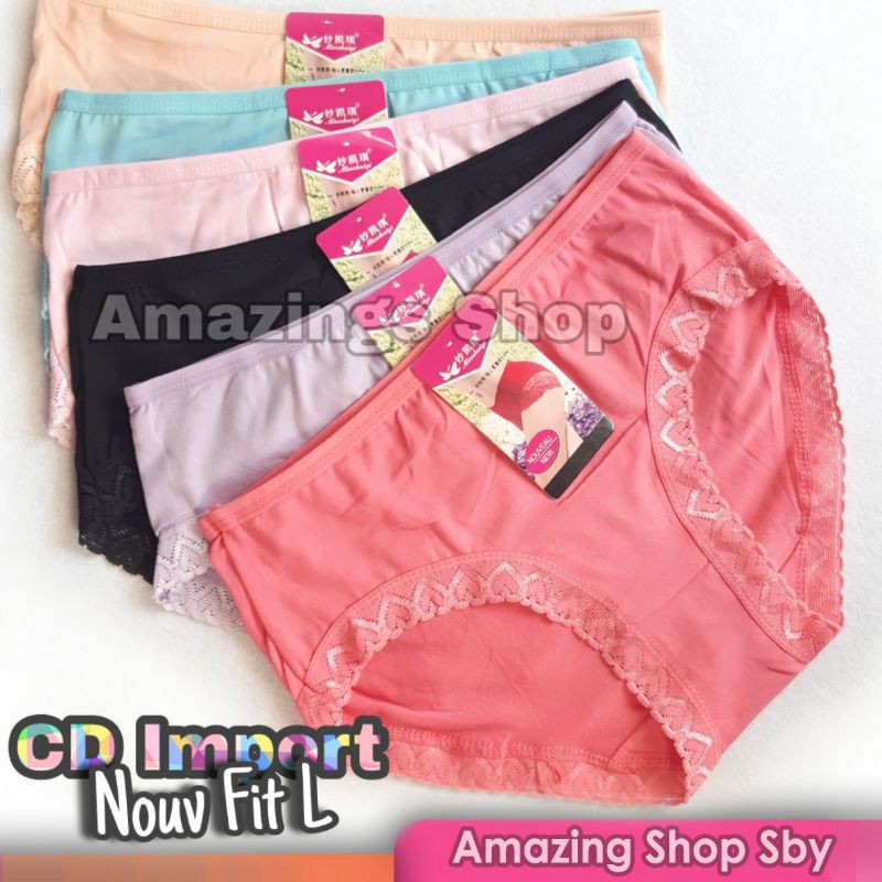 [CD] CELANA DALAM WANITA UNDIES PANTY NOUV L CD IMPORT MURAH Amazing Shop