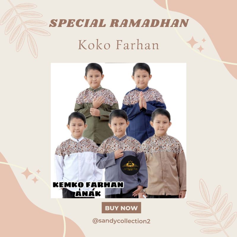 KEMKO FARHAN (Kurta Batik Dewasa dan Anak)
