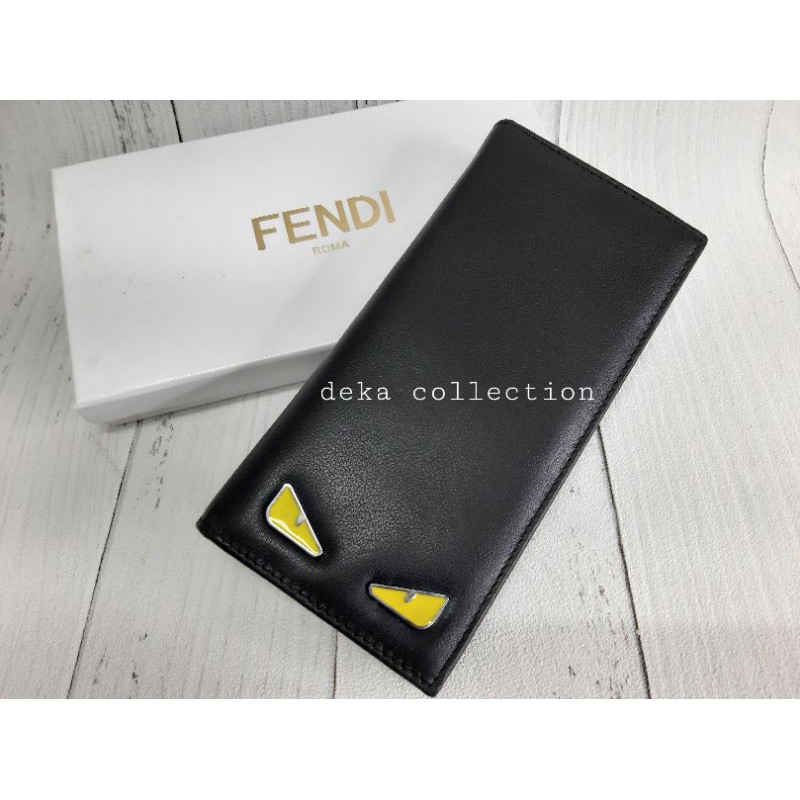 DOMPET FENDI MONSTER DOMPET PANJANG FENDI KULIT PRIA WANITA