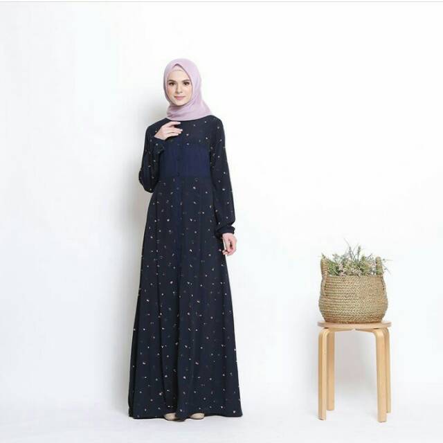 Miswa dress navy,by HLZB
