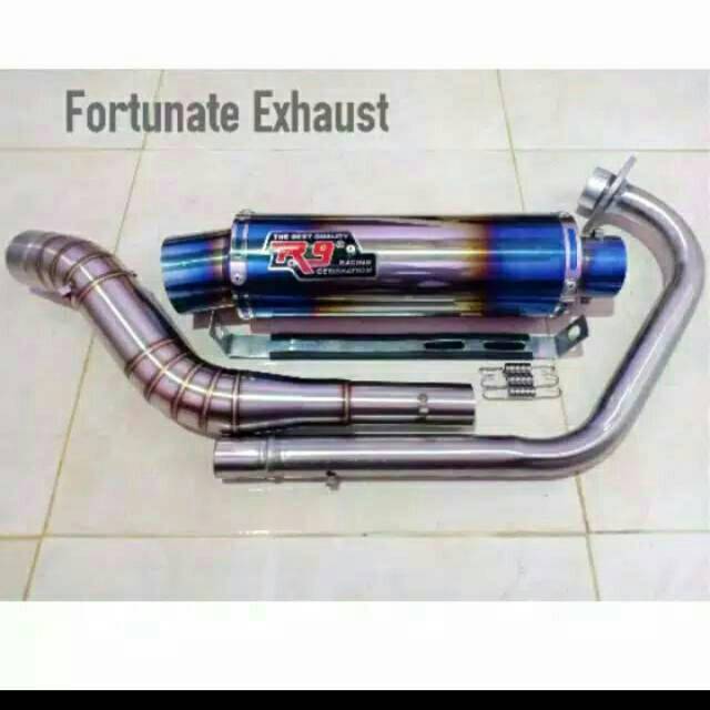 Knalpot R9 MUGELLO for tiger satria fu vixion dll