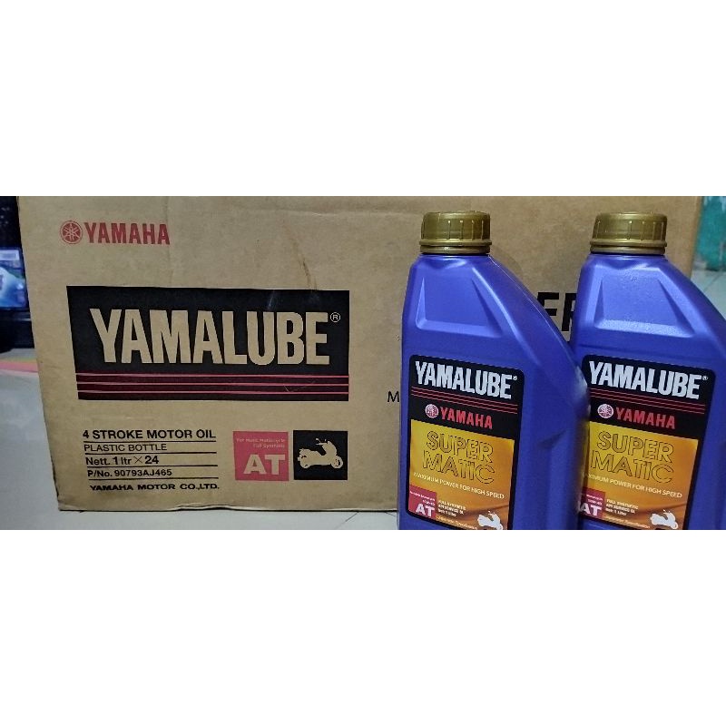 Yamalube oil super matic 1lt || yamaha oli super matic || nmax lexy aerox || 100% original