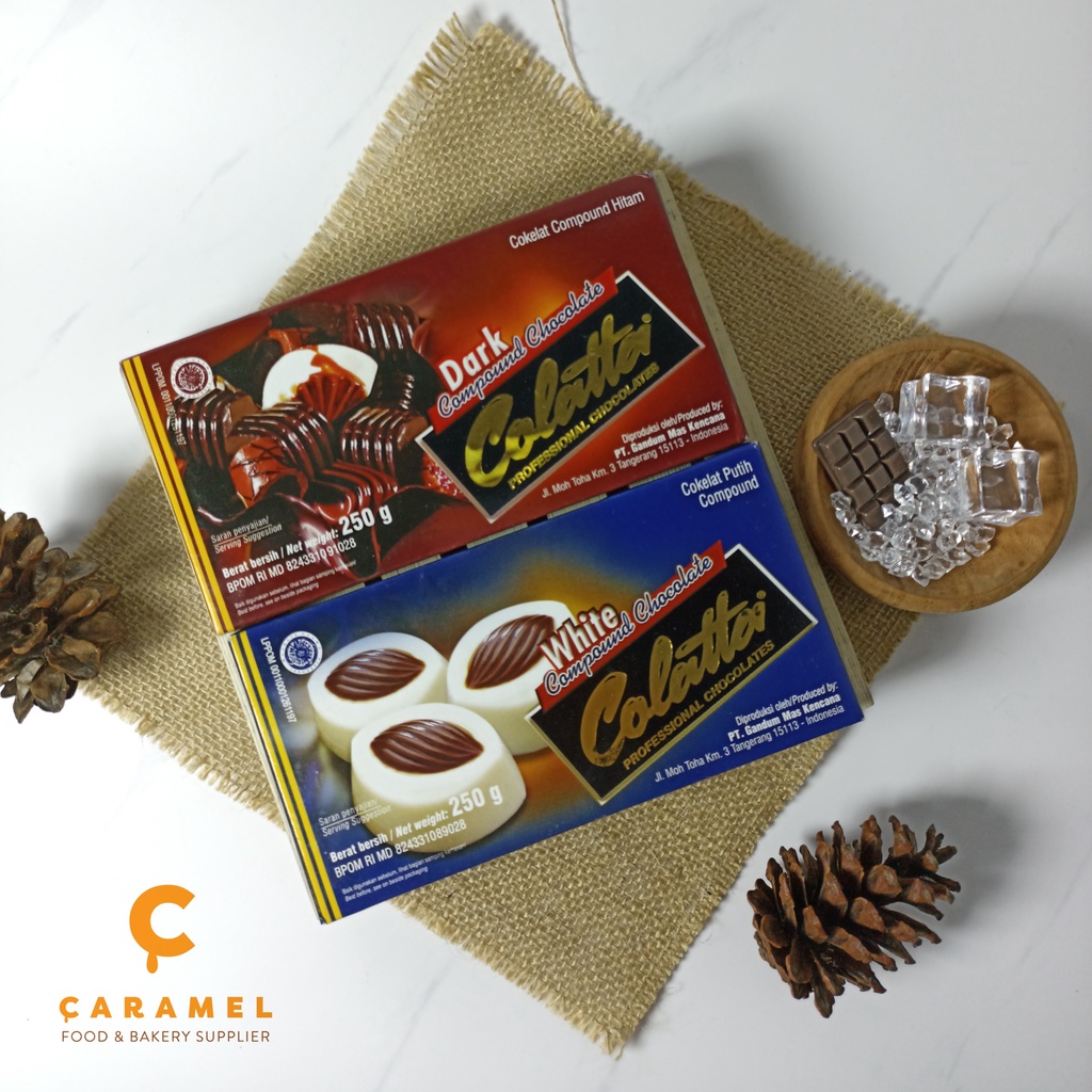 

colatta coklat batang 250gr - coklat compound - coklat colatta