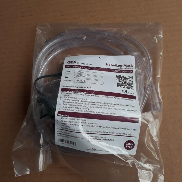 Regulator Masker Nebulizer Selang Mask Kit Alat Uap Regulator Tabung Oksigen