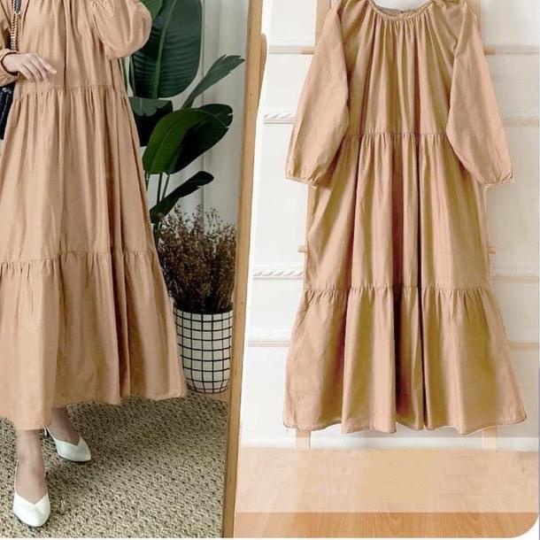 ♕ SABRINA MIDI DRESS TUNIK JUMBO ✼