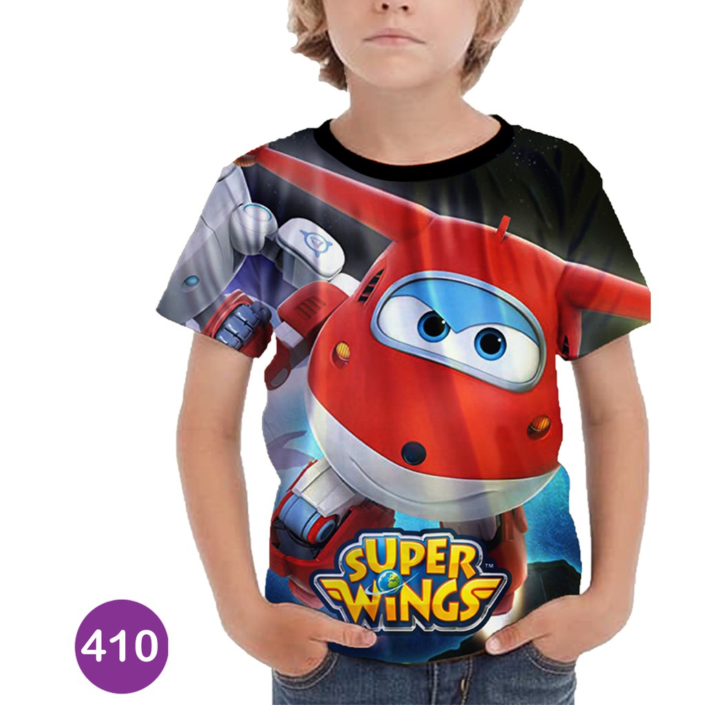 Baju Super Wings Baju Series Anak #410
