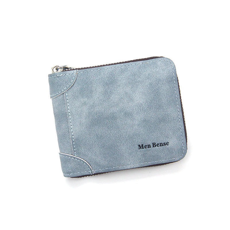 ORIGINAL MENBENSE D5503 DOMPET LIPAT ZIPPER SLETING KULIT SINTETIS TEMPAT KOIN