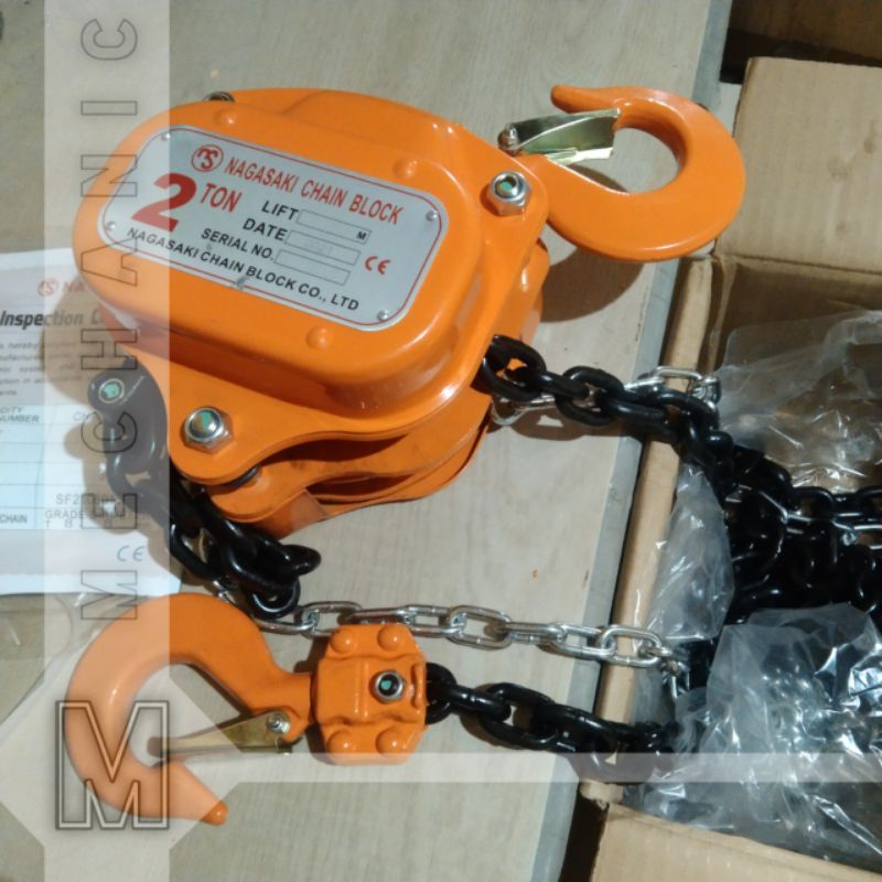 "Chain Block 2 Ton X 10 mtr NAGASAKI"