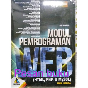 

database-buku- buku modul pemrograman web (html, php, & mysql) edisi ketiga -buku-database.