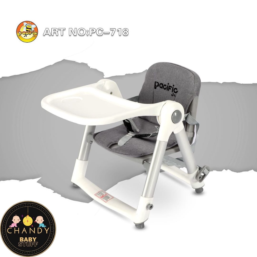 KURSI MAKAN BAYI FOLDING BOOSTER SEAT ALLOY PC 718 PACIFIC