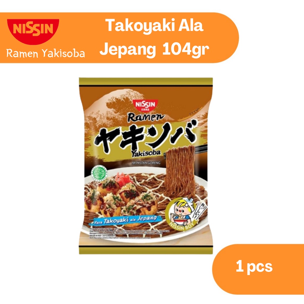 

Saboga x Nissin Ramen Yakisoba - Takoyaki 104gr
