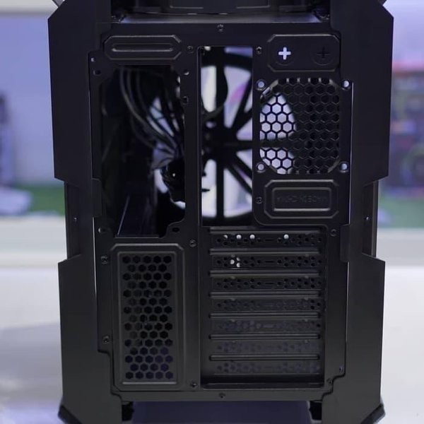 Casing PARADOX RAVAGER LEFT &amp; RIGHT TEMPERED GLASS BLACK - No Psu