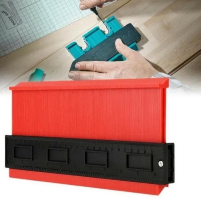 

➴ contour duplicator 10" / penggaris pengukur sudut keramik / copy ruler (Kirim langsung)