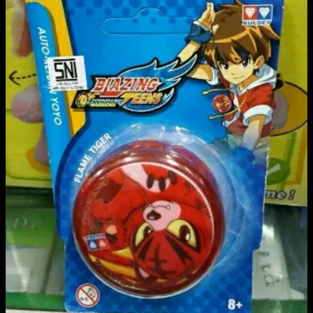 Mainan Yoyo Blazing Teen Auldey Flame Tiger