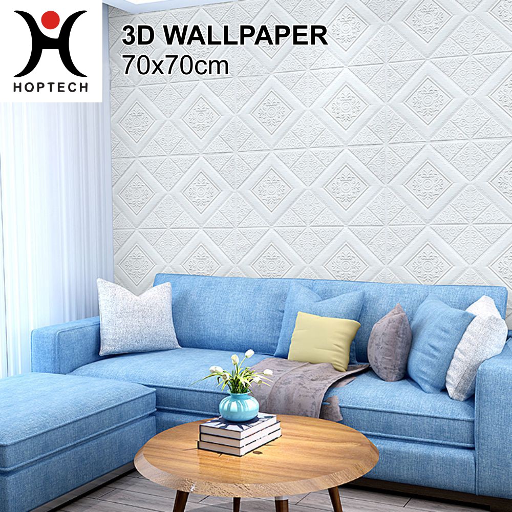 Wallpaper 3D FOAM / Wallpaper Dinding 3D Motif Foam Batik