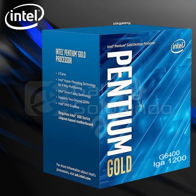 Intel Pentium GOLD G6400 Comet Lake Processor