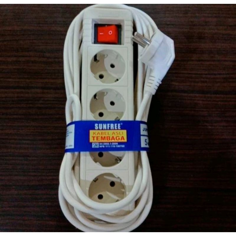 Kabel rol listrik 4 colokan