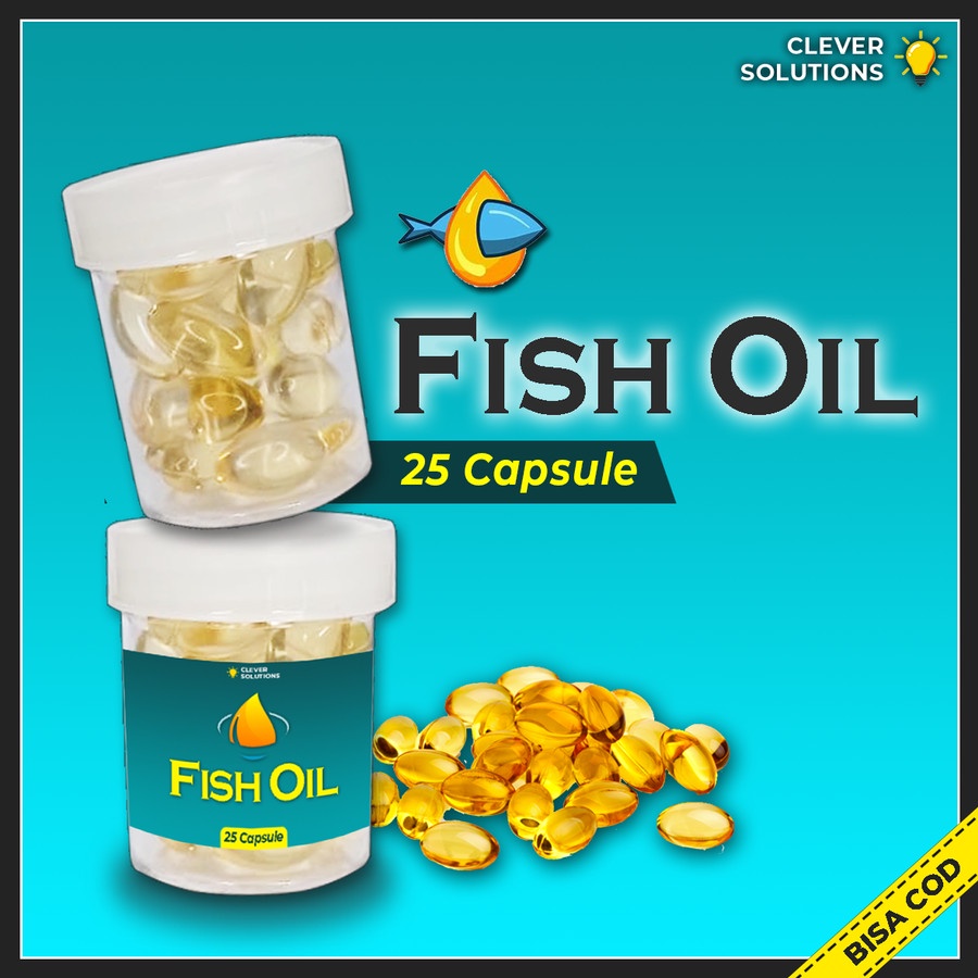 Fish Oil Minyak Ikan Kucing Kelinci Hamster Hewan by clever solutions