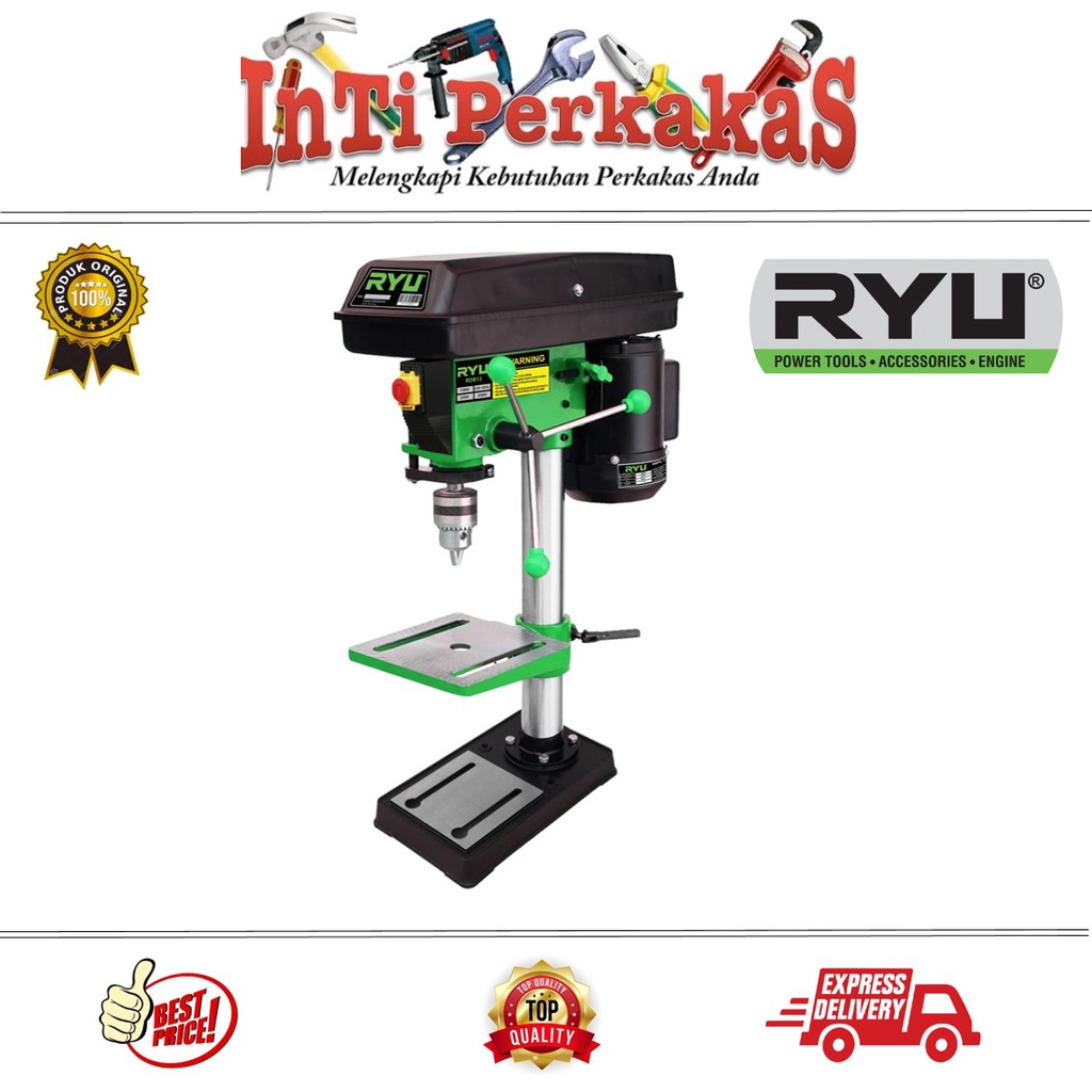 Ryu Mesin Bor duduk 13 mm Bench Drill RBD 13 ALAT PERTUKANGAN MESIN BOR DUDUK 13MM RYU