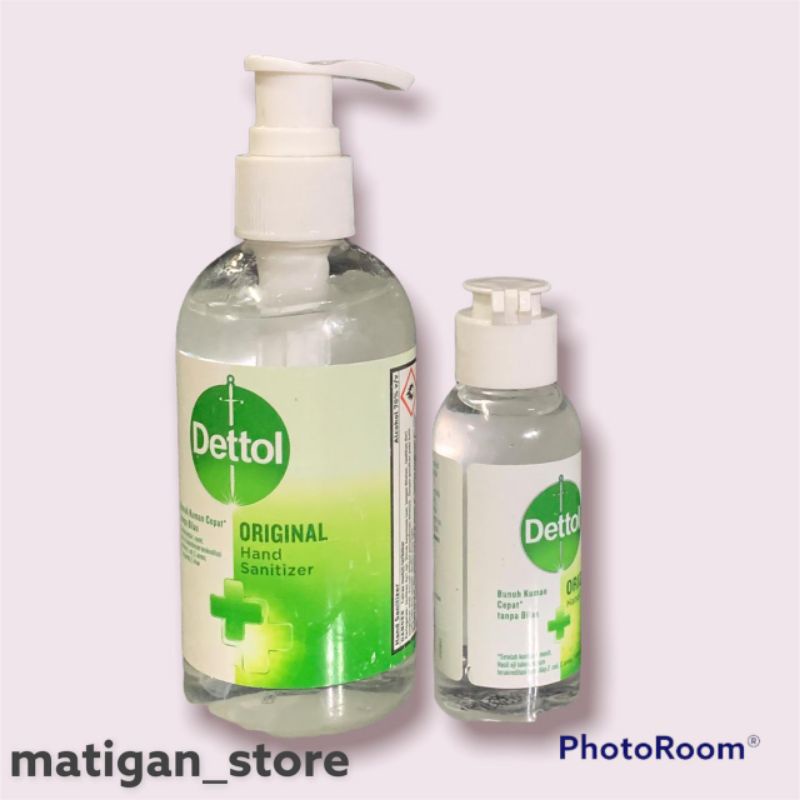 dettol hand sanitezer pompa&amp;tuang 200ml&amp;(50ml 3 pcs)