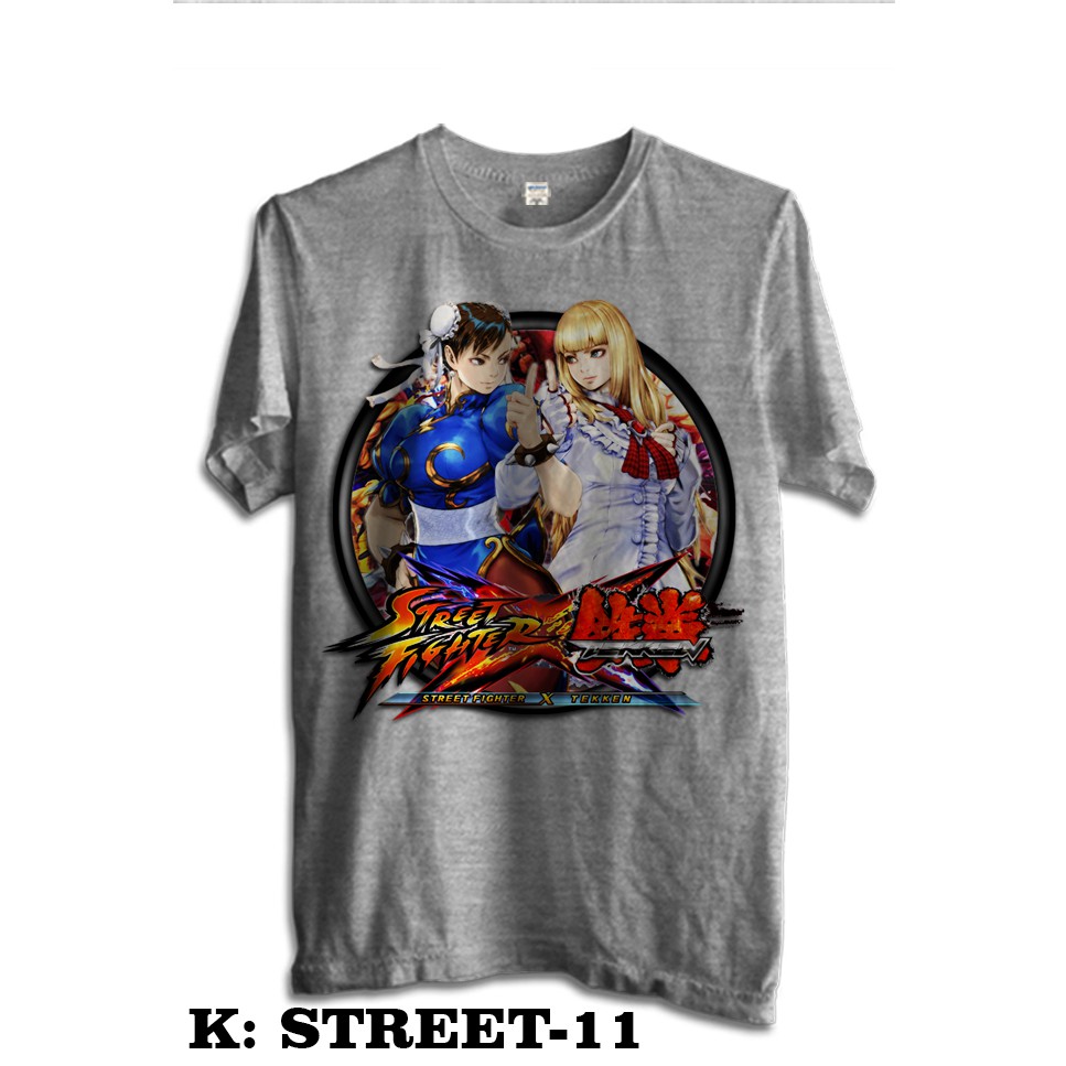 KAOS STREET FIGHTER TSHIRT FILM STREET FIGHTER 11