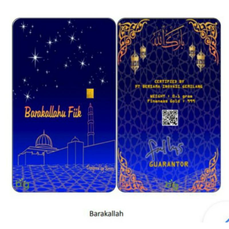 Big gold 0,1gr FREE DOMPET LM