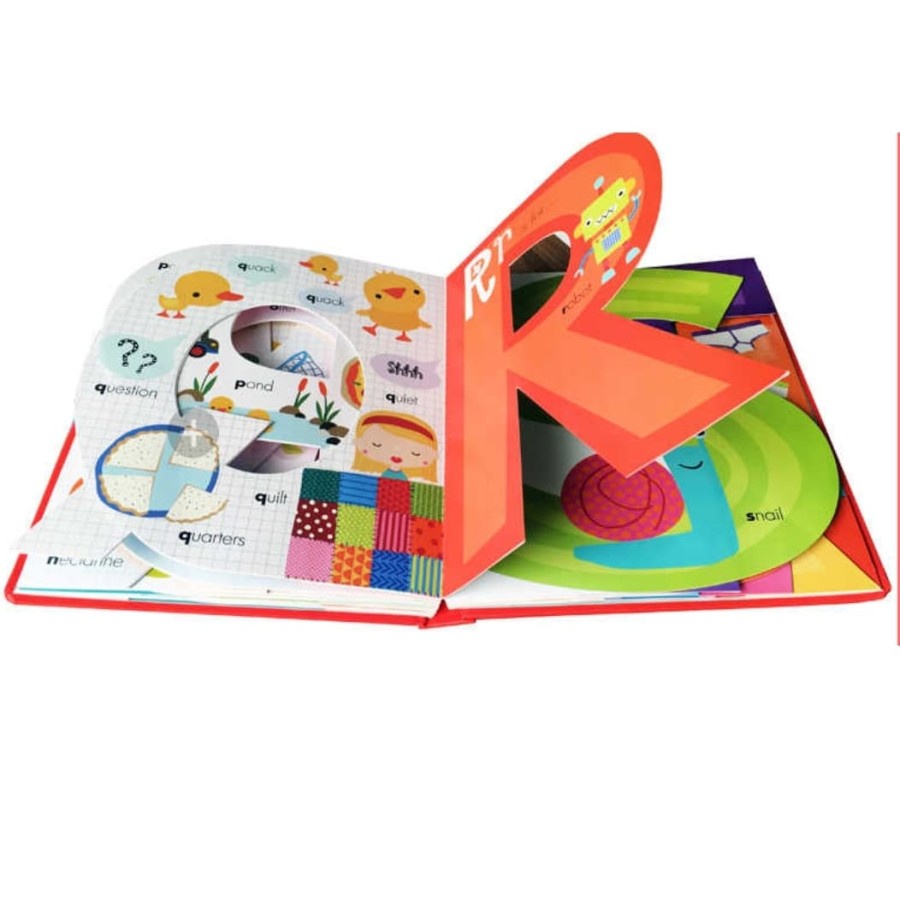 MY AWESOME ALPHABET BOOK board book buku anak import buku edukasi