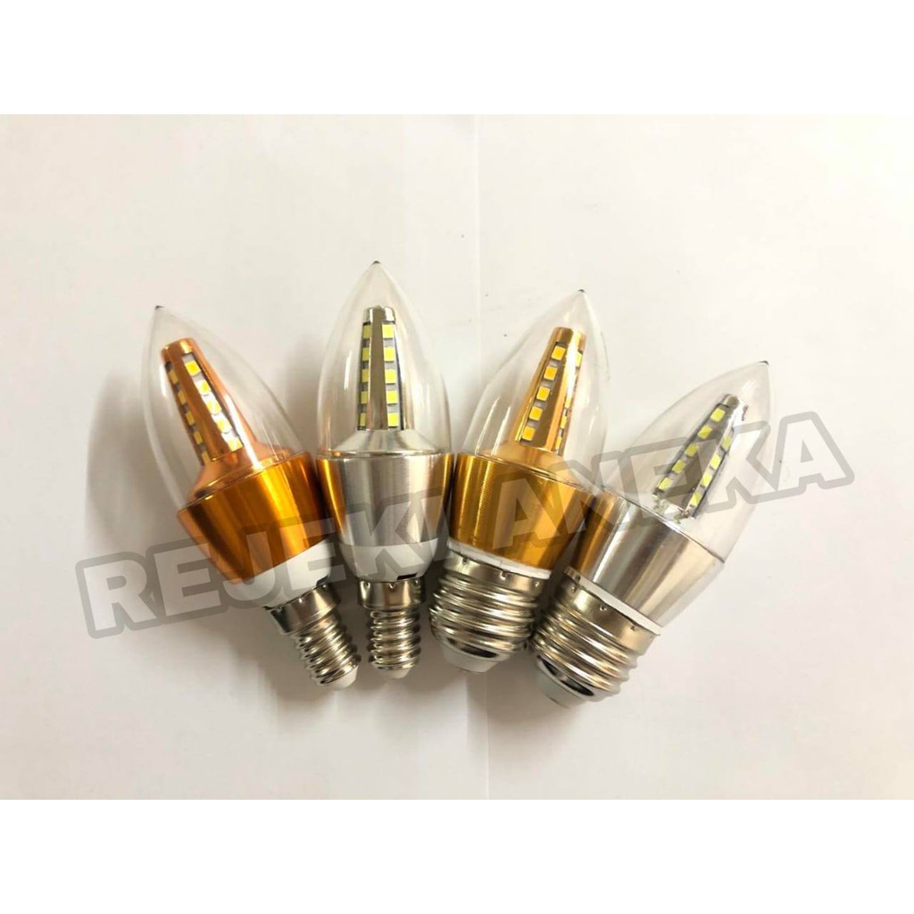 LAMPU HIAS CANDLE LIGHT E14 - E27 / LAMPU LILIN E14 - E27