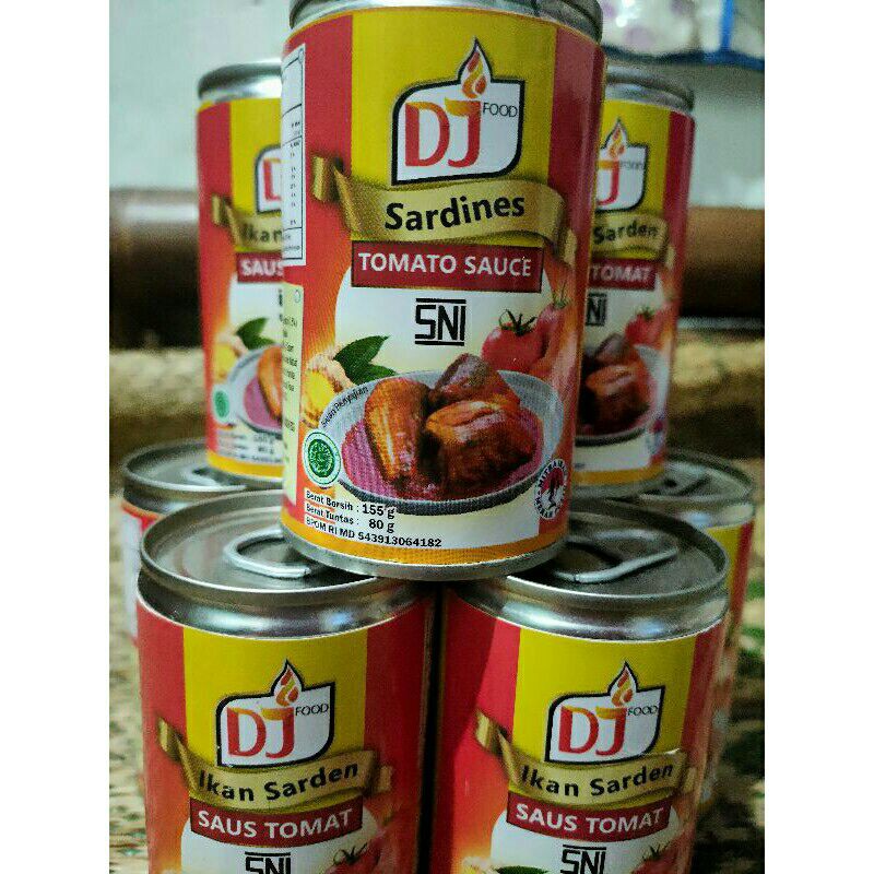 DJ Food Sarden tomato sauce