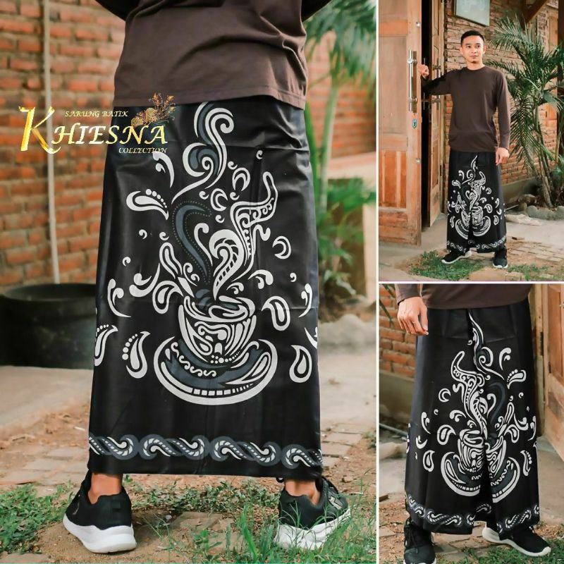 sarung batik motif kopi