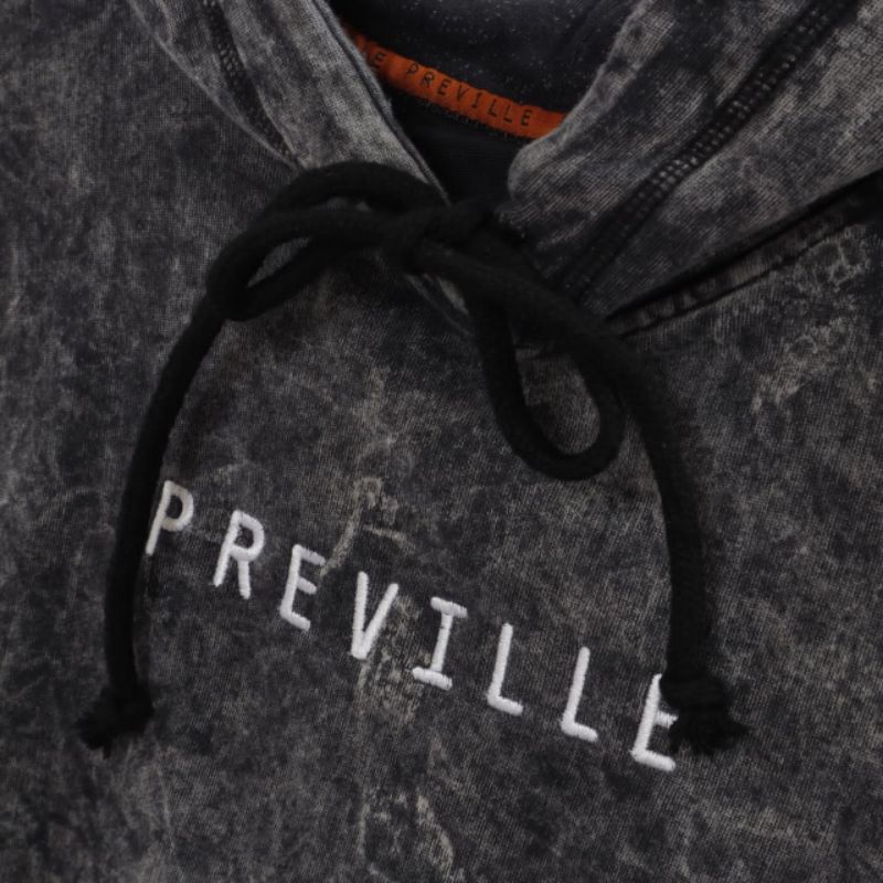 PREVILLE ORIGINAL SANDWASH JAKET SWEATER HOODIE FULLTAG&amp;LABEL