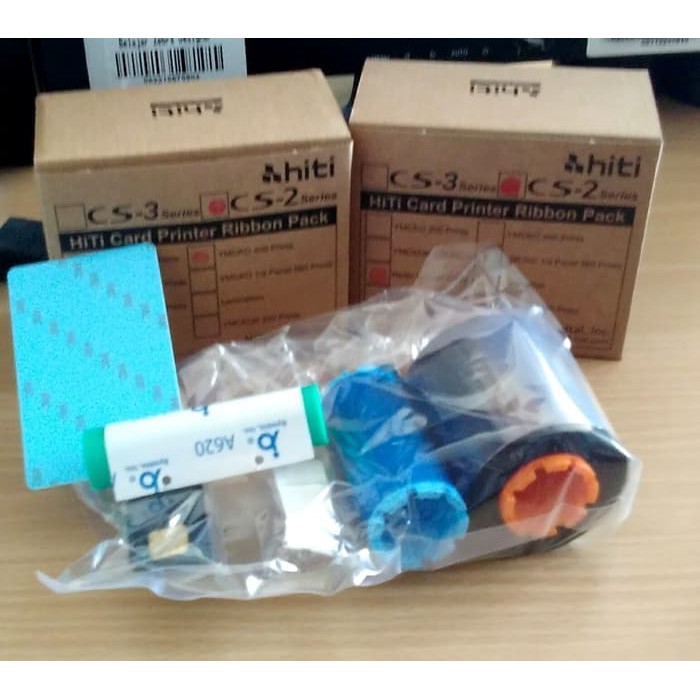 RIBBON BLACK ORIGINAL PRINTER KARTU HITI CS 200E |CS200E