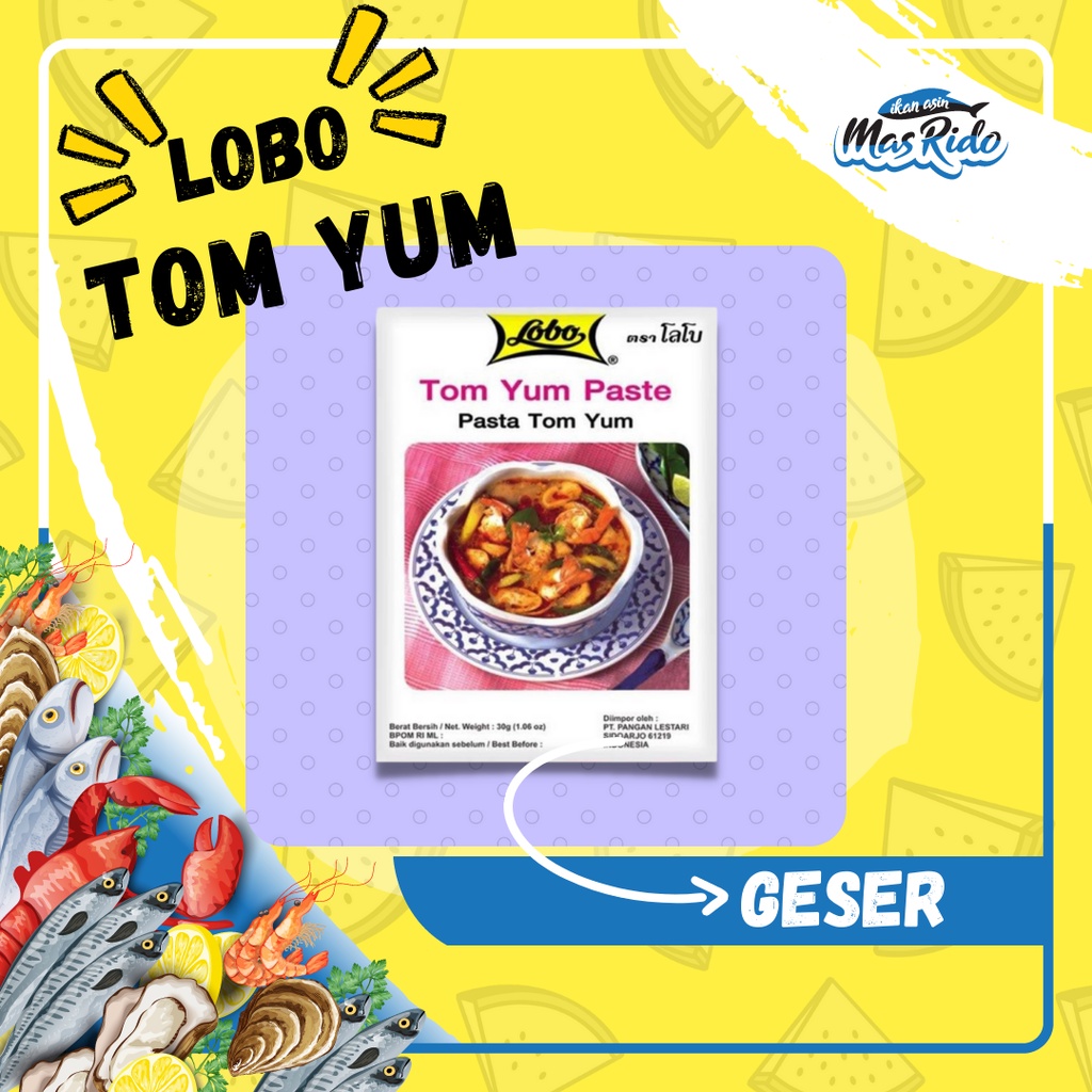 

Lobo Tom Yum Bumbu Tom Yum Ala Thailand 30 Gram Harga Termurah