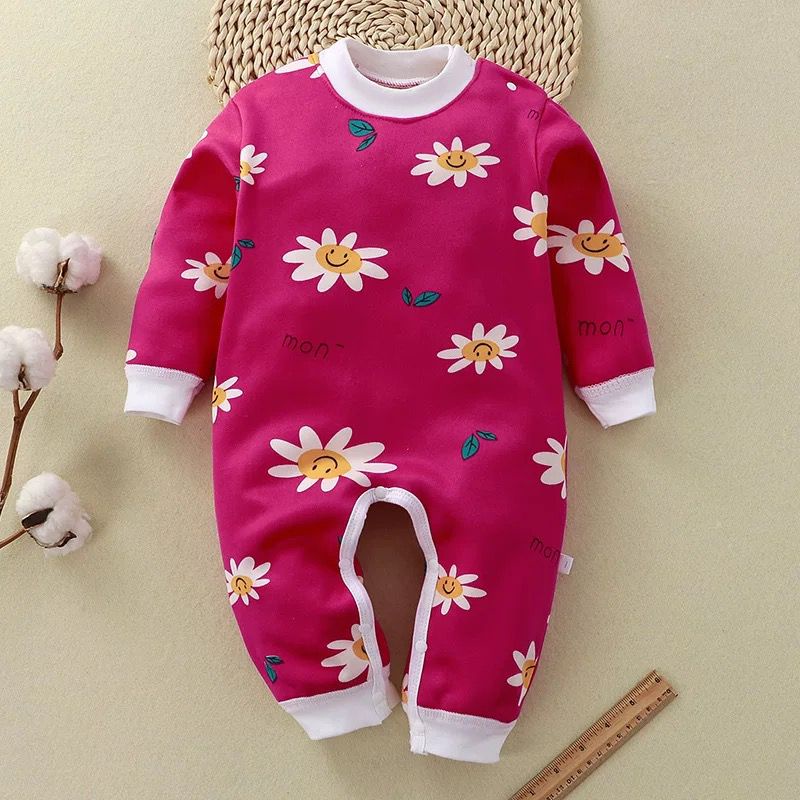 Jumper Bayi 0-6 Bulan ADEM &amp; LEMBUT BAHAN VELVET / BAJU BAYI HANGAT / Jumper bayi lengan panjang